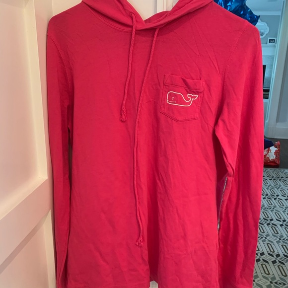 Vineyard Vines women’s long sleeve hooded tee sm - Picture 2 of 4